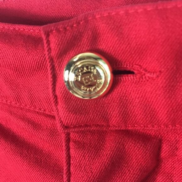 Escada Straight leg Light Denim Pant sz 40eu 9.5us - Picture 3 of 8